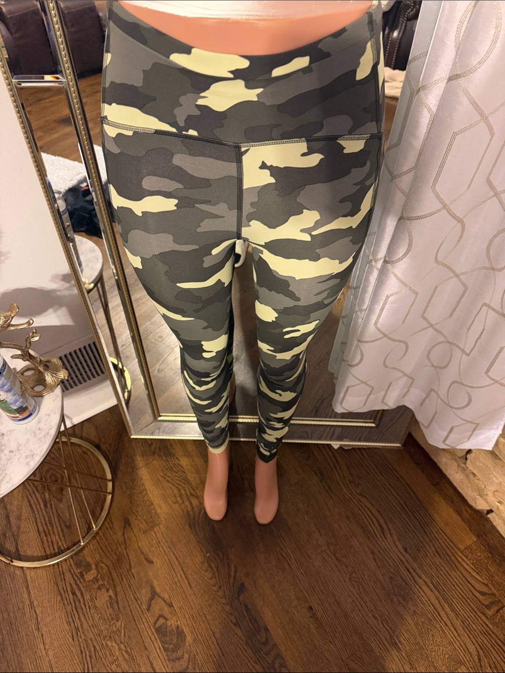 lululemon athletica Green Camo High-Waist Leggings